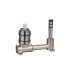 Otus Slimline SS Wall Basin Mixer Rough-in Body Material: Brass