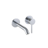 Otus Slimline SS Wall Basin Mixer Separate Back Plate Trim Kits in Chrome