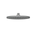 Otus Round Overhead Shower Gun Metal