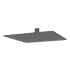 Nova Square Overhead Shower 250mm,Gun Metal