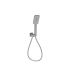 Eden Square Hand Shower On Wall Outlet Bracket Gun Metal