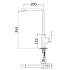 Eden Sink Mixer Chrome