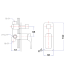Eden Wall Mixer with Diverter Matt Black
