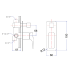 Eden Wall Mixer with Diverter Chrome