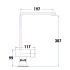Nova Sink Mixer Chrome