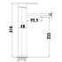 Nova High Rise Basin Mixer Chrome
