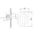 Nova Wall Mixer Chrome