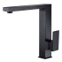 Rosa High Rise Square Sink Mixer Matt Black