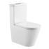 Ruki Bathroom Rimless Back To Wall Gloss White Toilet Suite