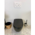 Norton99  Matt Black Floor Pan With Slim Uf Seat Cover 