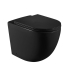 Norton99  Matt Black Floor Pan With Slim Uf Seat Cover 