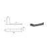 Flores Toilet Roll Holder Gunmetal