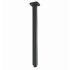 Cavallo Gun Metal Grey Square Ceiling Shower Arm 400mm