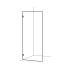 10mm Wall to Wall Frameless Shower Screen, Single Panel, Fixed Panel