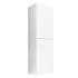 1350MM Gloss White MDF Tall Boy Bathroom Cabinet 2 Doors