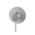Pentro Brushed Nickel Round Shower Mixer Tap