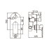 Persano Matte Black Mixer Diverter