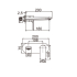 Persano Chrome Mixer with Spout